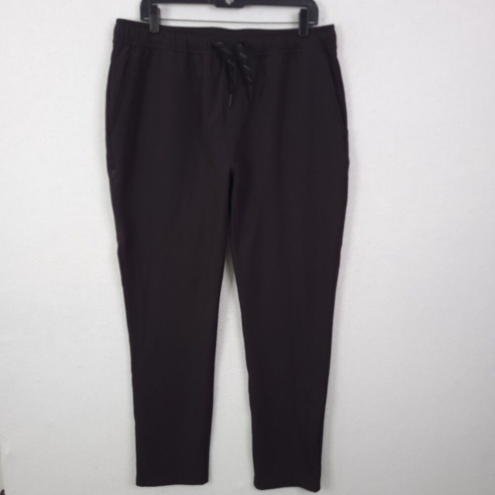 BYLT Premium Basics Pants Black XL Activewear Casual Elastic Waist Athleisure